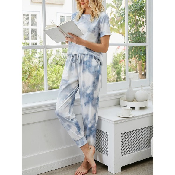 2 piece set: Round Neck Tee for & jogger Pants black - Picture 6 of 11